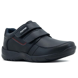 Foto 3 | Foto 3 | Zapato Escolar Para Niño 100% Piel Antiderrapante Con Velcro Negro