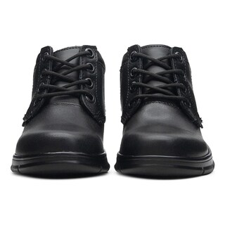 Foto 5 | Foto 5 | Bota Escolar Niño Piel Cordones Vacuno Plantilla Confort Negro