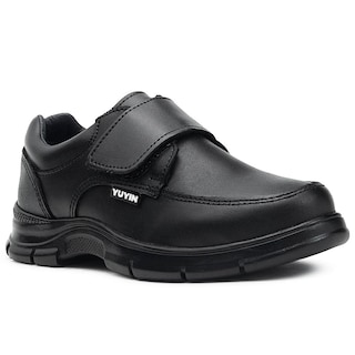 Foto 3 | Foto 3 | Zapato Escolar Para Niño De Piel Antiderrapante De Velcro Negro