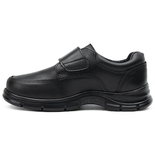 Foto 4 | Foto 4 | Zapato Escolar Para Niño De Piel Antiderrapante De Velcro Negro