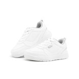 Tenis Escolar Para Niño Yuyin Con Puntera De Protección Blanco