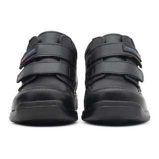 Foto 6 | Foto 6 | Bota Escolar Yuyin Niño Antiderrapante 100% Piel Negro Negro