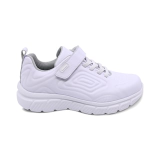 Foto 3 | Foto 3 | Tenis Escolar Audaz Para Niño En Piel Blanco Balú Con Diseño Texturizado