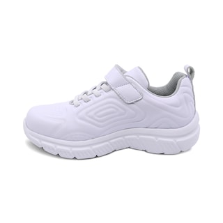 Foto 6 | Foto 6 | Tenis Escolar Audaz Para Niño En Piel Blanco Balú Con Diseño Texturizado