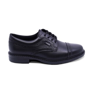 Foto 3 | Foto 3 | Zapato Escolar Audaz Para Niño De Piel Negro Adams Con Diseño Perforado