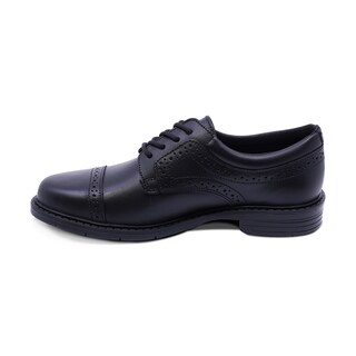 Foto 6 | Foto 6 | Zapato Escolar Audaz Para Niño De Piel Negro Adams Con Diseño Perforado