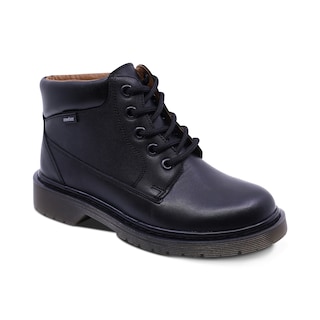 Foto 1 | Foto 1 | Bota Escolar Audaz Para Niño De Piel Negro Martín Con Agujetas