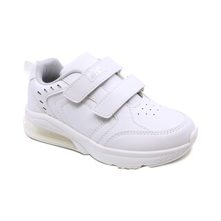 Foto 1 | Foto 1 | Tenis Escolar Audaz Para Niño Sintético Blanco Maserati Con Doble Tira De Contacto