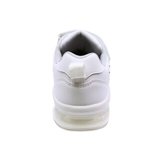 Foto 5 | Foto 5 | Tenis Escolar Audaz Para Niño Sintético Blanco Maserati Con Doble Tira De Contacto