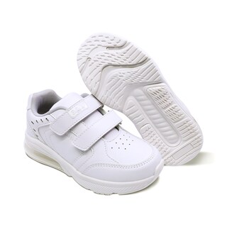 Foto 7 | Foto 7 | Tenis Escolar Audaz Para Niño Sintético Blanco Maserati Con Doble Tira De Contacto