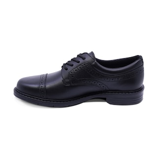 Foto 6 | Foto 6 | Zapato Escolar Audaz Para Niño De Piel Negro Adams Con Diseño Perforado