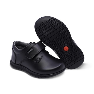 Foto 7 | Foto 7 | Zapato Escolar Audaz Para Niño De Piel Negro Click Con Tira De Contacto