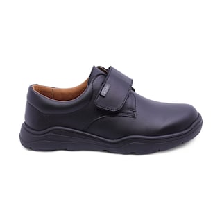 Foto 3 | Foto 3 | Zapato Escolar Audaz Para Niño De Piel En Negro Pilatus Con Tira De Contacto