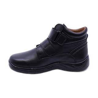 Foto 6 | Foto 6 | Bota Escolar Audaz Para Niño De Piel Negro Tadeo Con Doble Tira De Contacto