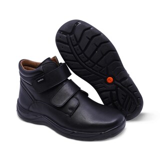 Foto 7 | Foto 7 | Bota Escolar Audaz Para Niño De Piel Negro Tadeo Con Doble Tira De Contacto