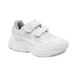 Foto 1 | Foto 1 | Tenis Escolar Audaz Para Niño Sintético Blanco Alien Con Doble Tira De Contacto