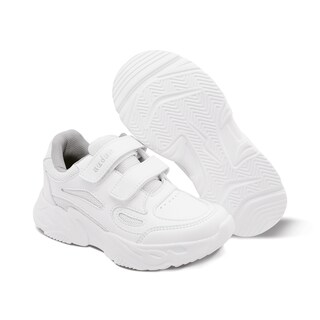 Foto 7 | Foto 7 | Tenis Escolar Audaz Para Niño Sintético Blanco Alien Con Doble Tira De Contacto