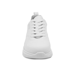 Foto 4 | Foto 4 | Tenis Escolar Audaz Para Niño En Piel Blanco Balú Con Diseño Texturizado