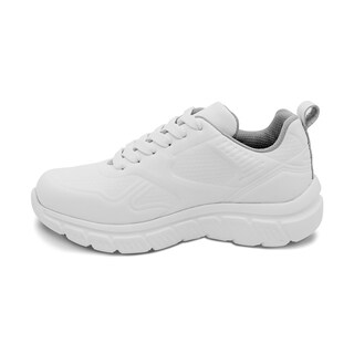 Foto 6 | Foto 6 | Tenis Escolar Audaz Para Niño En Piel Blanco Balú Con Diseño Texturizado