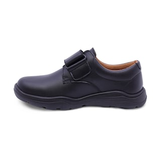 Foto 6 | Foto 6 | Zapato Escolar Audaz Para Niño De Piel En Negro Pilatus Con Tira De Contacto