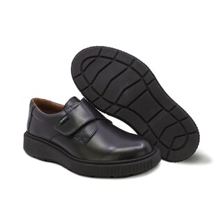 Foto 7 | Foto 7 | Zapato Escolar Audaz Para Niño De Piel En Negro Igor Con Tira Guresa De Contacto