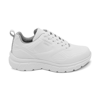 Foto 3 | Foto 3 | Tenis Escolar Audaz Para Niño En Piel Blanco Balú Con Diseño Texturizado