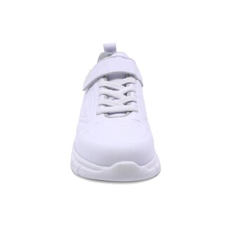Foto 4 | Foto 4 | Tenis Escolar Audaz Para Niño En Piel Blanco Balú Con Diseño Texturizado