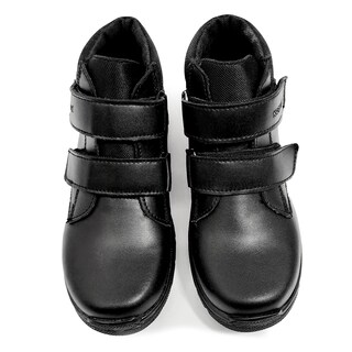 Foto 8 | Foto 8 | Zapato Escolar Karsten Media Bota Piel Negros Para Niño