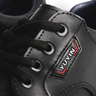 Foto 7 | Foto 7 | Zapato Escolar Yuyin Piel Negro Para Niño