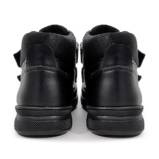 Foto 6 | Foto 6 | Zapato Escolar Karsten Media Bota Piel Negros Para Niño