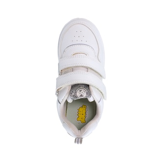 Foto 5 | Foto 5 | Tenis Escolares Bubble Gummers Blancos Orus Velcro Para Niños
