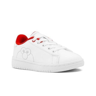 Foto 5 | Foto 5 | Tenis Escolar Para Niño Plaza Sesamo Elmo Antideslizante Blanco