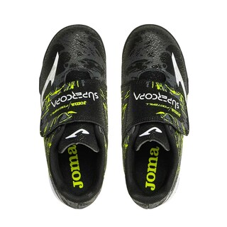 Foto 3 | Foto 3 | Tenis Futbol Rápido Joma Juvenil Pasto Sintético Turf Negro Negro