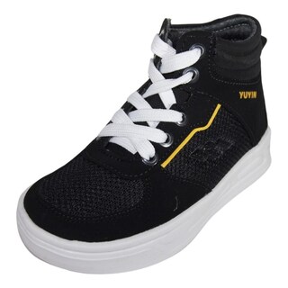 Foto 1 | Foto 1 | Tenis Bota Yuyin Niño Super Ligero 20390 Negro 15-17.5 Negro