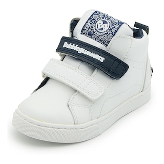 Foto 3 | Foto 3 | Tenis Piel Niño Bubble Gummers Icono Blanco/marino 15-21 Blanco