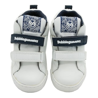 Foto 6 | Foto 6 | Tenis Piel Niño Bubble Gummers Icono Blanco/marino 15-21 Blanco