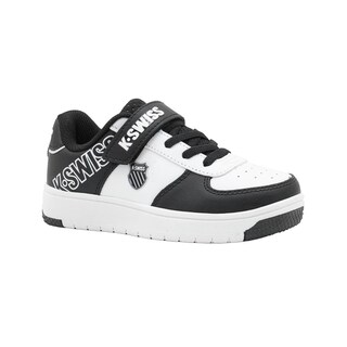 Foto 1 | Foto 1 | Tenis Para Niño K-swiss Color Blanco Negro Con Contactel Negro