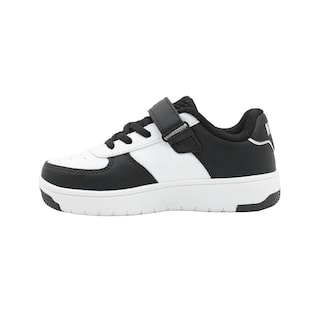 Foto 2 | Foto 2 | Tenis Para Niño K-swiss Color Blanco Negro Con Contactel Negro