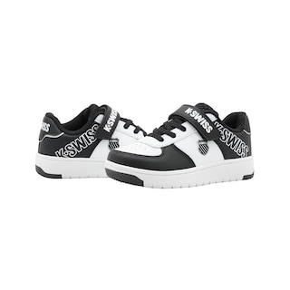 Foto 5 | Foto 5 | Tenis Para Niño K-swiss Color Blanco Negro Con Contactel Negro