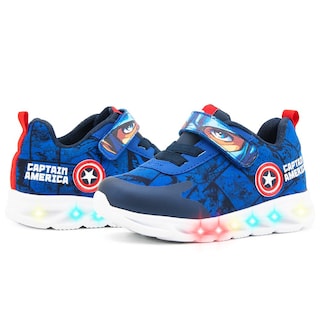 Foto 2 | Foto 2 | Tenis Niño Tropicana Luces Capitán América Azul 15-21 Azul