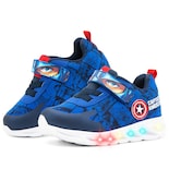 Tenis Niño Tropicana Luces Capitán América Azul 15-21 Azul