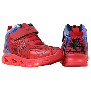 Foto 5 | Foto 5 | Tenis Niño Luces Led Spider Man Benn Sport 785 Rojo