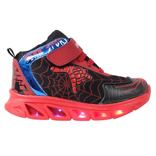 Foto 3 | Foto 3 | Tenis Niño Luces Led Spider Man Benn Sport 785 Negro