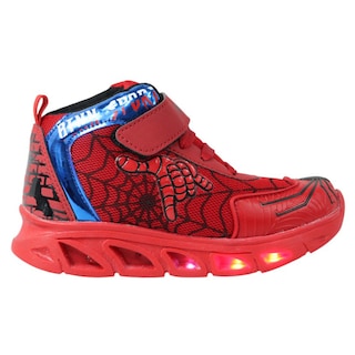 Foto 3 | Foto 3 | Tenis Niño Luces Led Spider Man Benn Sport 785 Rojo