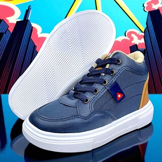 Foto 4 | Foto 4 | Tenis De Niño Azul Urbano Deportivo Botita Casual Para Jugar