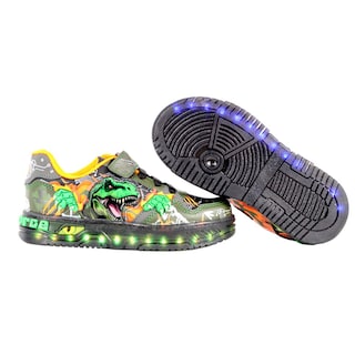 Foto 7 | Foto 7 | Tenis Dinosaurio Niño Luces Led Onkids 900 Negro