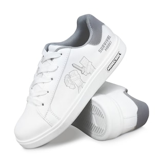 Foto 3 | Foto 3 | Tenis Minecraft Escolar Casual Steve Creeper Blancos Para Niño
