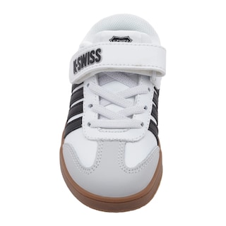 Foto 6 | Foto 6 | Tenis Casual Children K-swiss Francis Court Kids Color Blanco/negro