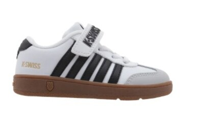 Foto 8 | Foto 8 | Tenis Casual Children K-swiss Francis Court Kids Color Blanco/negro