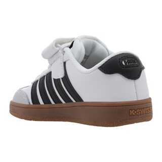Foto 3 | Foto 3 | Tenis Casual Children K-swiss Francis Court Kids Color Blanco/negro